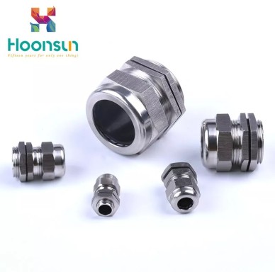 Hot Sale Waterproof Ip68 Longer Thread Type Stainless Steel M8 Cable Gland