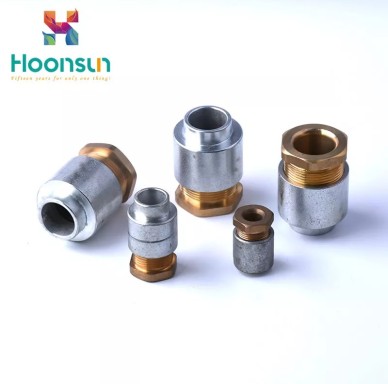 High Quality Customized Waterproof IP54 TH Type Marine Brass Plated Nickel Cable Glands