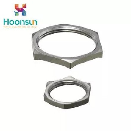 High Quality Cable Gland Nut Nickel Plated Brass Emc Locknut From Hoonsun