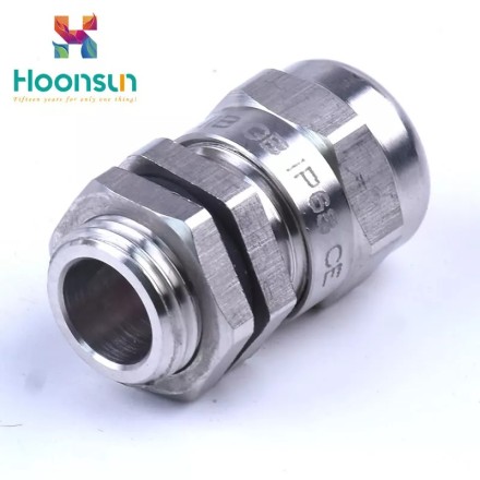 Good Quality Waterproof Metal Armoured Cable gland Silicon Rubber