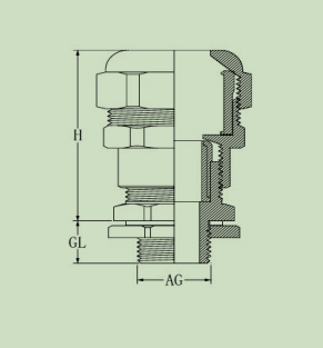 Tightened Nylon Hose Fitting-HX