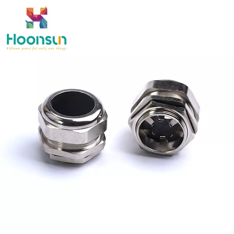 Ip68 Pg Thread The Block Type EMC Brass Cable Gland