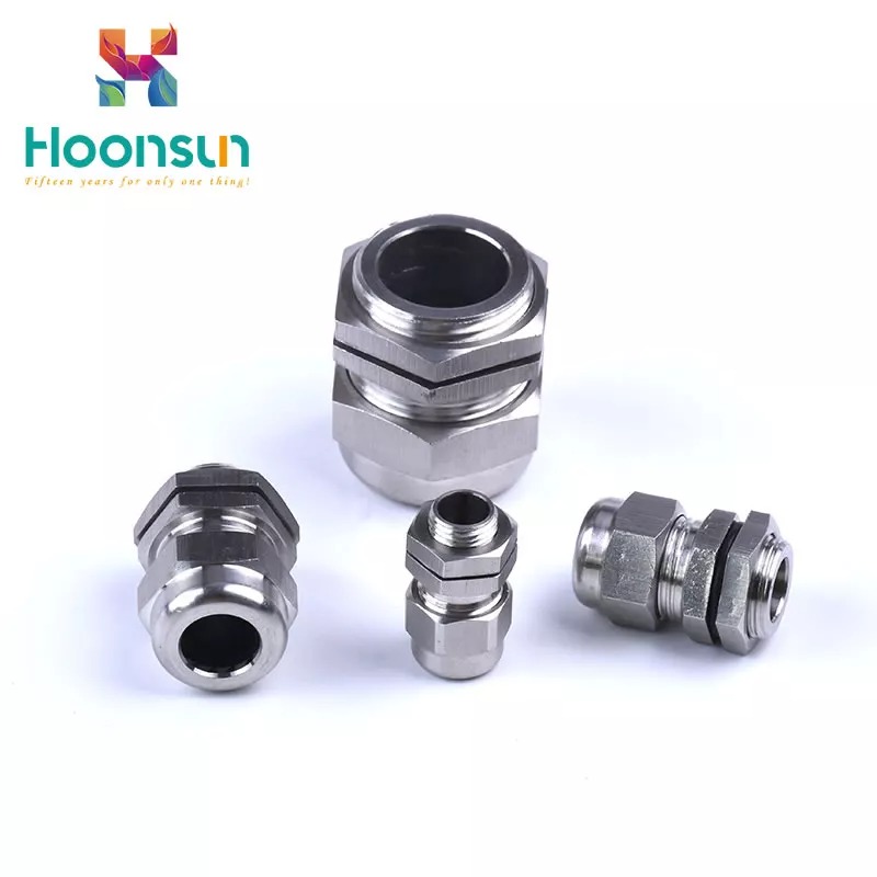 M20 Double Compression Cable Gland With G1/2 Size in Inches