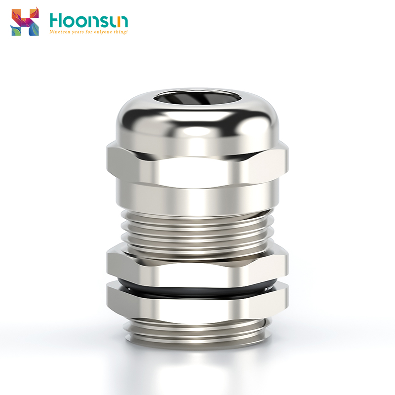 EMC-T Type M/PG/G/NPT Ip68 Brass Plated Nickel Metal Cable Glands