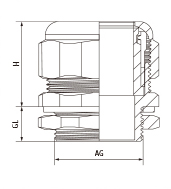 Metal Cable Gland-Strengthened Type1