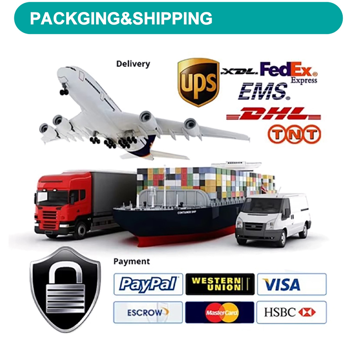 packging and shipping