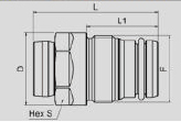 BLC05 316L stainless steel Dimensions