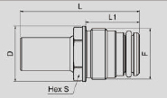 BLC05 aluminium alloy Dimensions