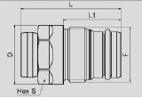 BLC05 aluminium alloy Dimensions