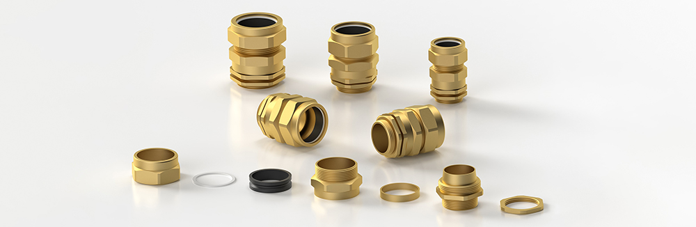 Explosion-proof armoured cable gland
