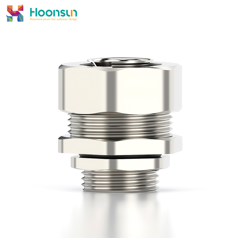 Hoonsun IP 68 Metal Ended Hose fittings Cable Gland manufacturer