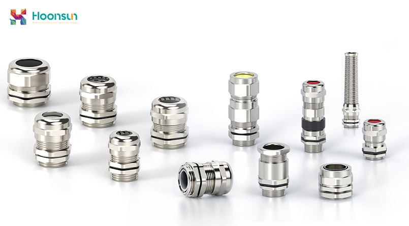Metal cable gland