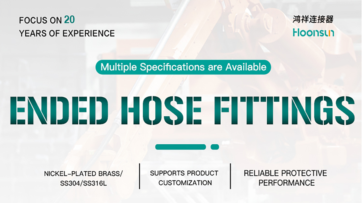 ended hose fitting Multiple Specifications are Available