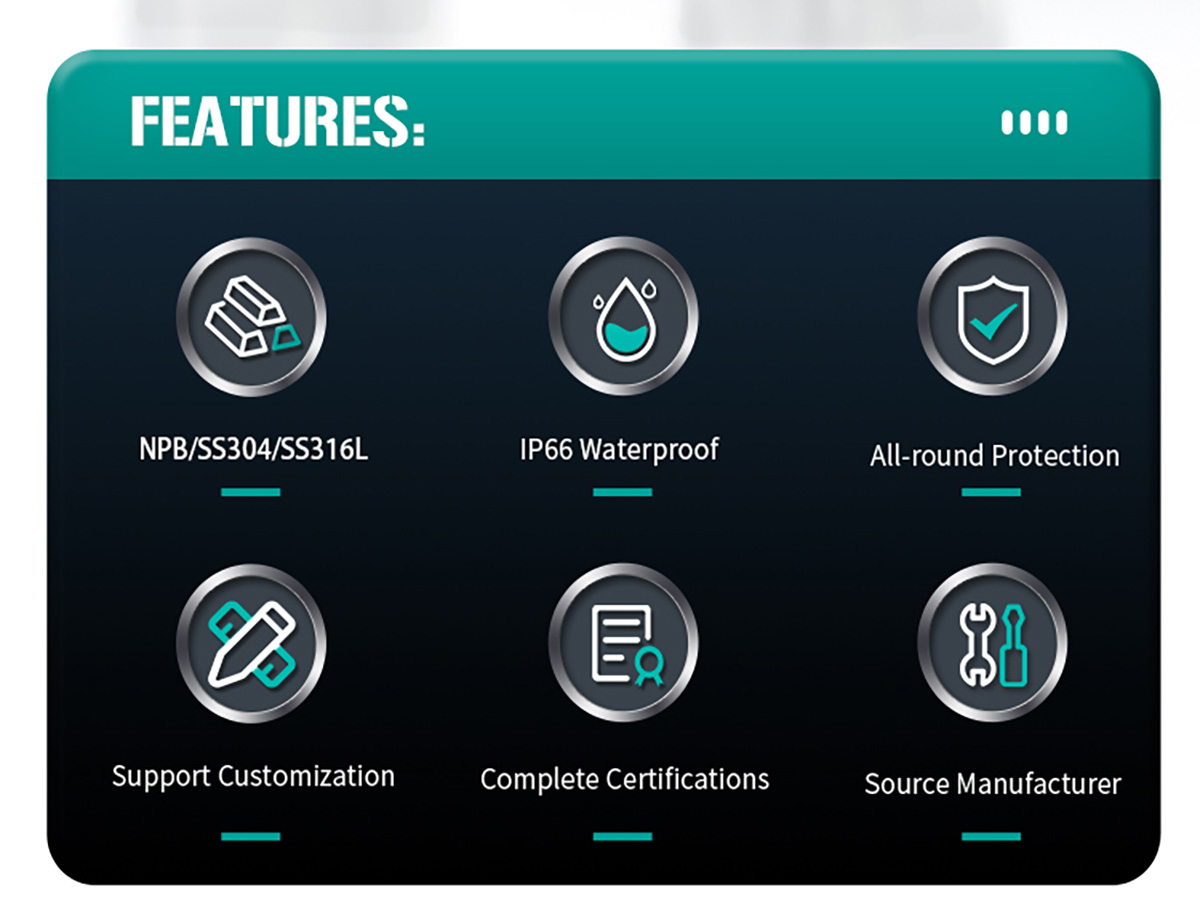 ended hose fitting features