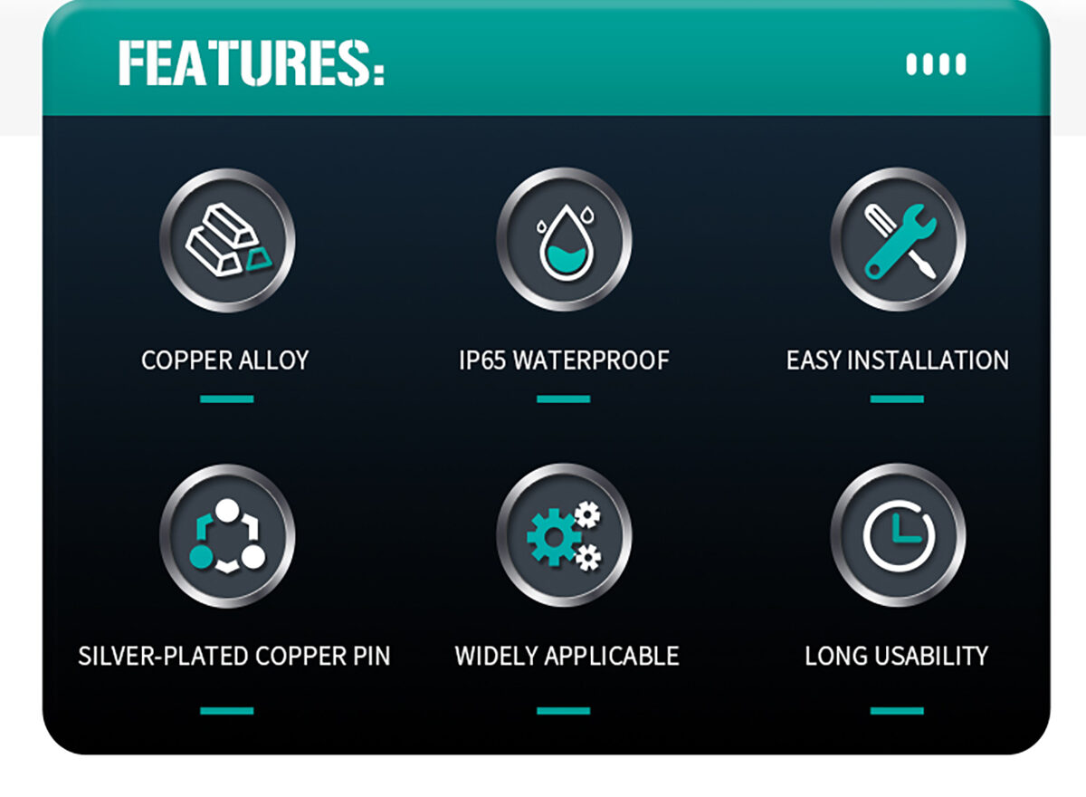 photovoltaic connectors features