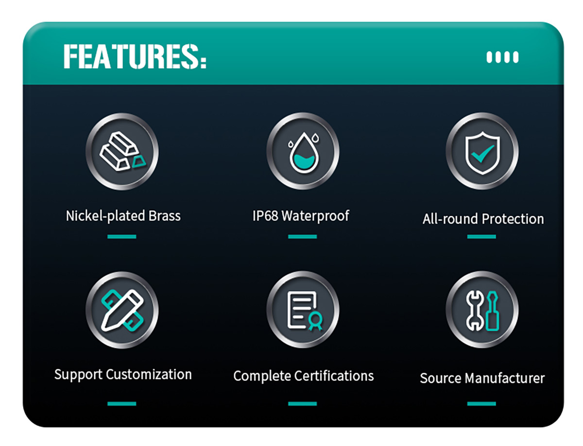 90° Flexible Pipe Fitting features