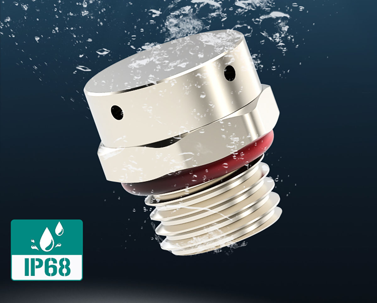 metal vent plug Excellent Waterproof Sealing