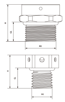 metal vent plug Technical Parameter