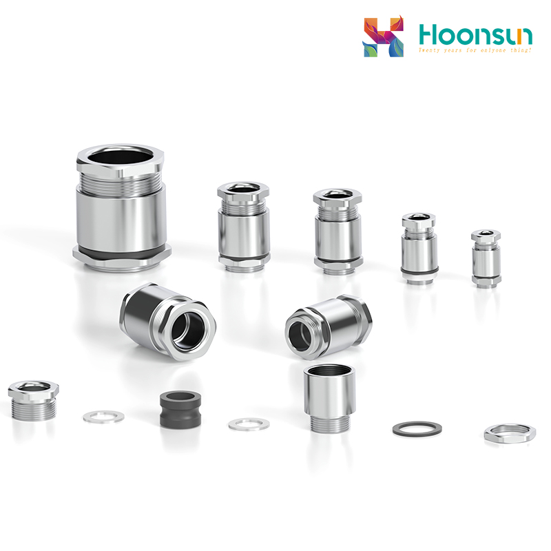 Reliable TJ Series Waterproof cable glands for Marine, Industrial, and Outdoor Use Metal construction for durability and corrosion resistance