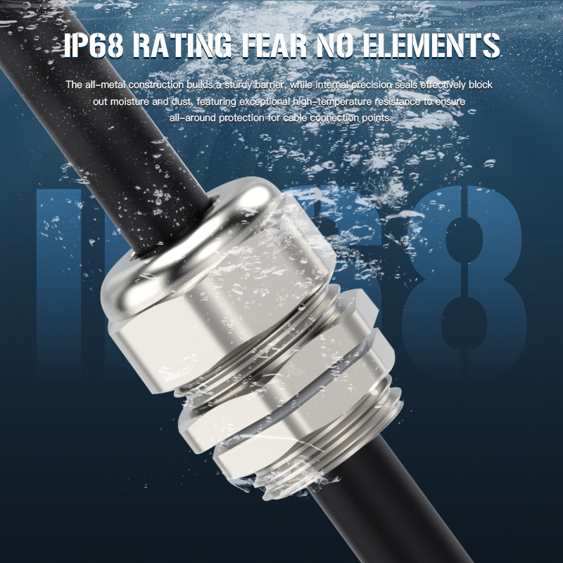 High-Temperature Cable Glands: Reliable Performance Where It Matters Most IP68 RATING