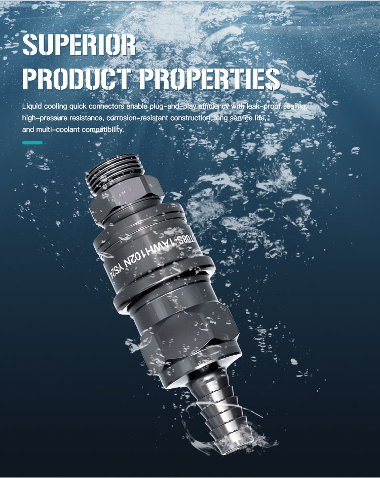 MBT Series Liquid Cooled Quick Connectors