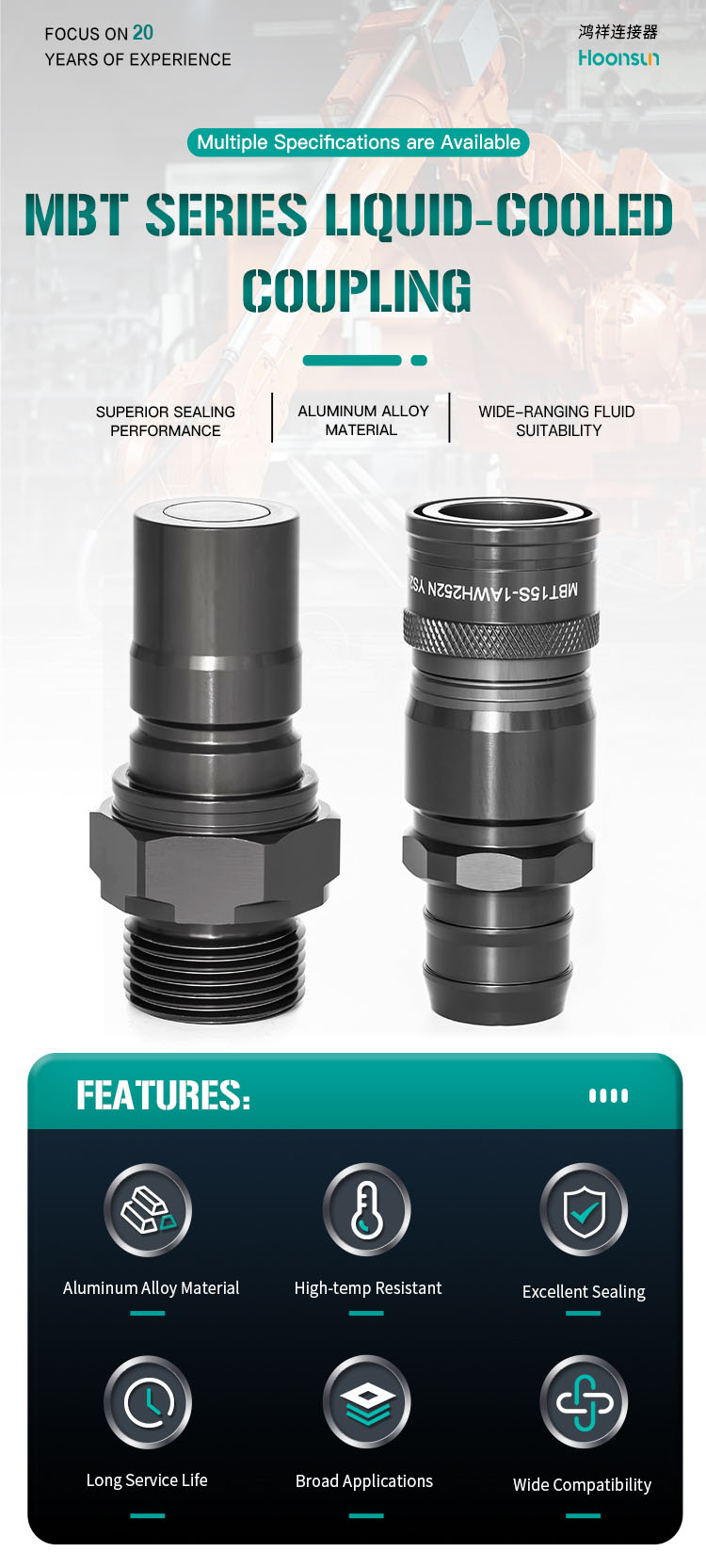 MBT15S Series Quick Connector