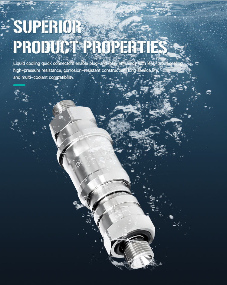 MDC04S Series Compact Liquid-Cooled Quick Couplings