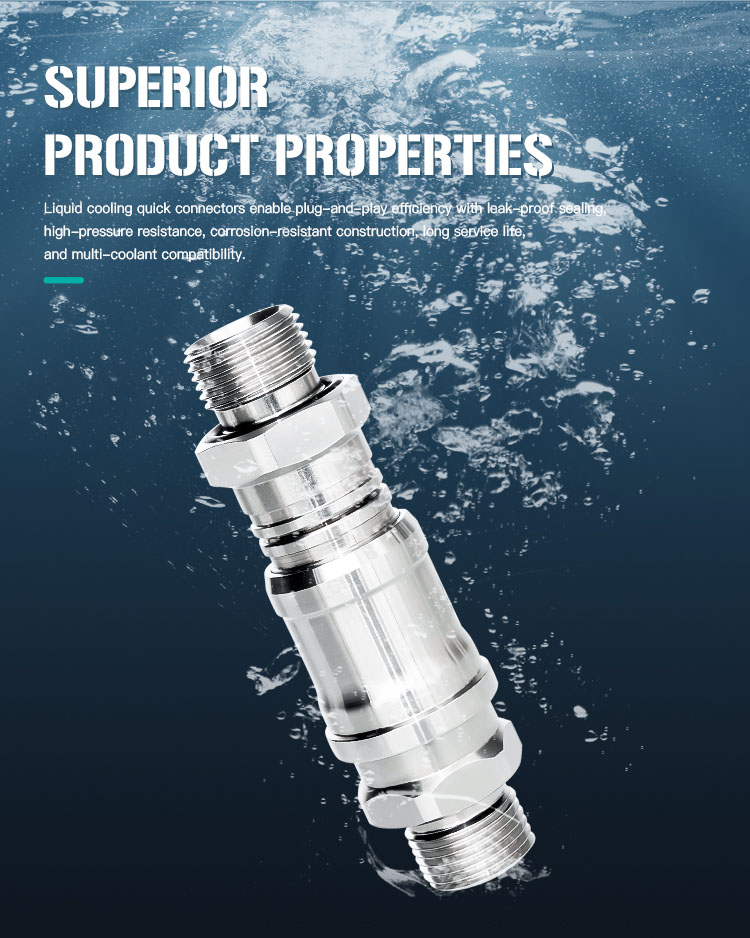 MDC06S Compact Liquid-Cooled Quick Coupling