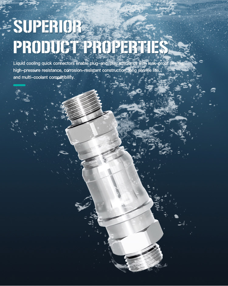MDC09S Compact Liquid-Cooled Quick Coupling