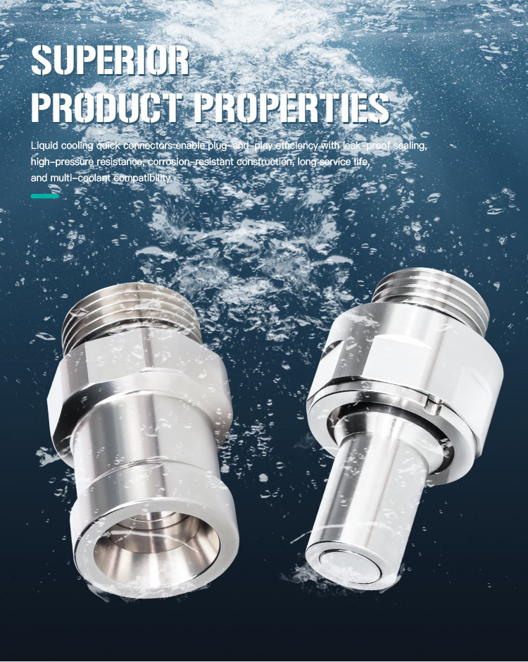 UQDB06S Series Blind Plug Quick Connectors