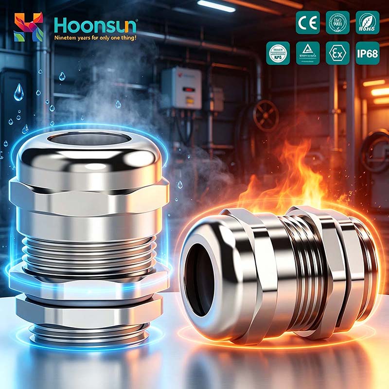 High Temperature Metal Cable Glands: NGS Series for Applications Above 200°C High Temperature Metal Cable Glands3