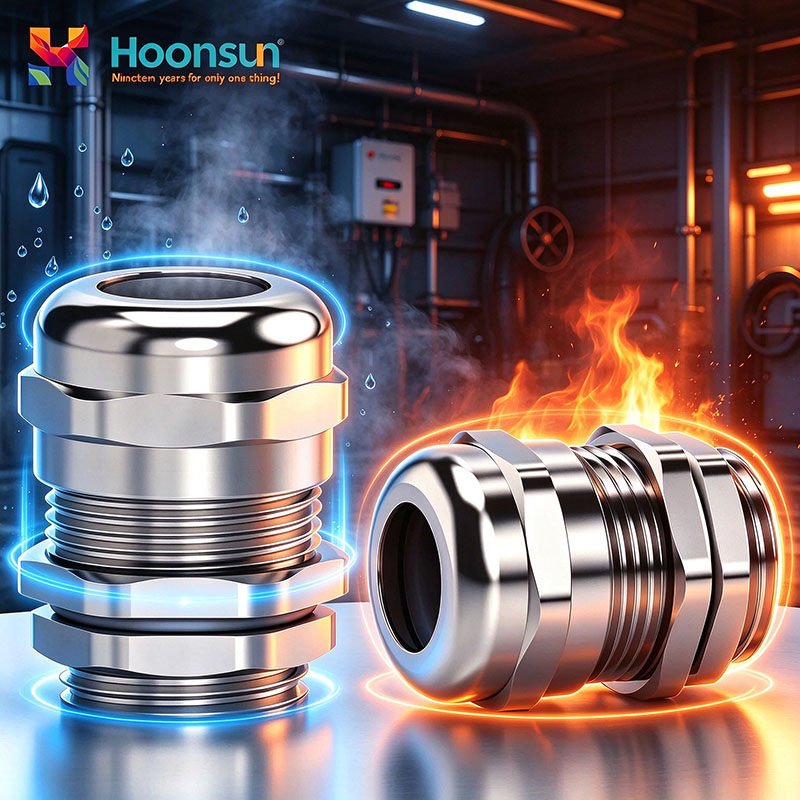 High Temperature Metal Cable Glands: NGS Series for Applications Above 200°C High Temperature Metal Cable Glands3